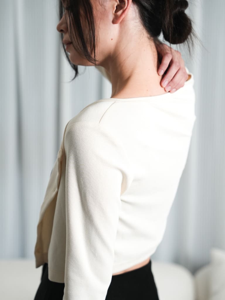 針織紋理開襟外套Textured Knit Cardigan:圖片 2